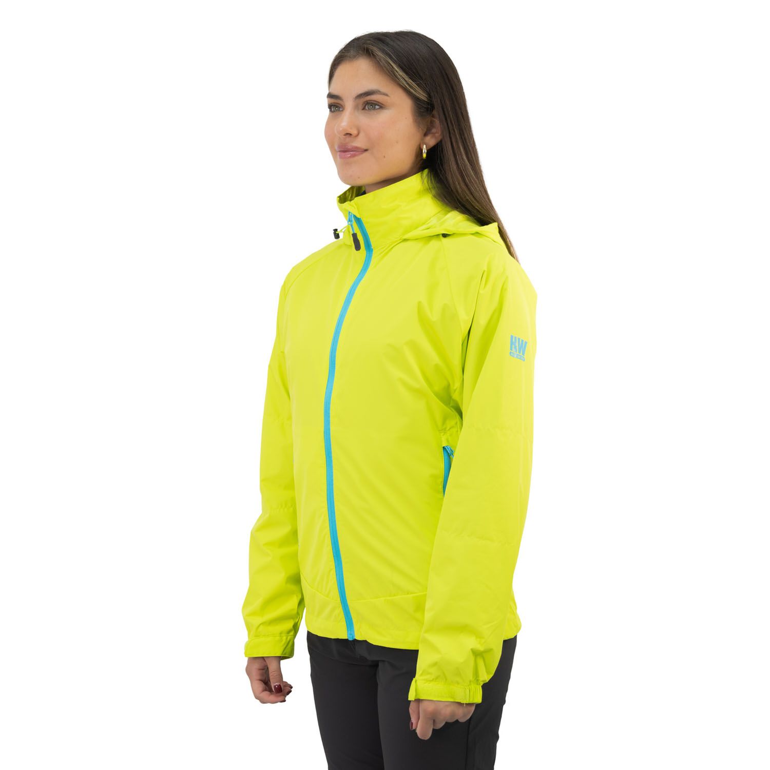 Cortaviento Hw Vent Mujer Lime image number 1.0
